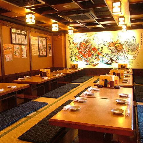 Oshizuni宴会厅最多可容纳40人！