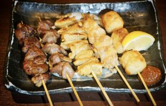 串焼き5本盛合わせ