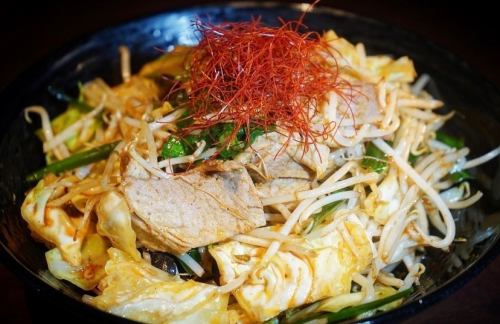 しびれ野菜炒め