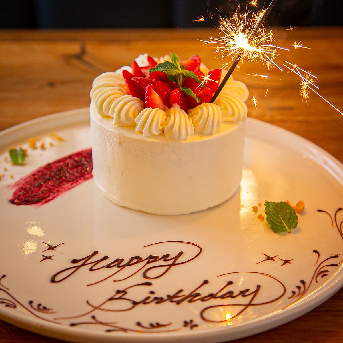Please leave the surprise of your birthday or anniversary to us.