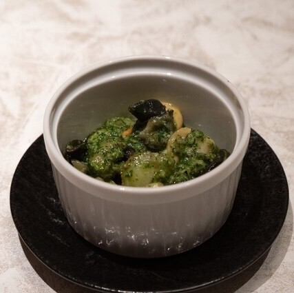 21 エスカルゴと稚貝 ブールブルギニョン