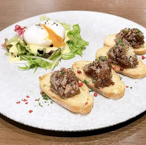 15. Beef tartare from Hokkaido