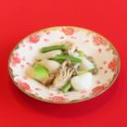 姜汁炒咸鱿鱼蔬菜