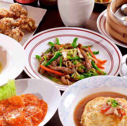 巴韵宴（ばいんえん）コース　全11品　8000円※プレミアム飲み放題込みの金額です。