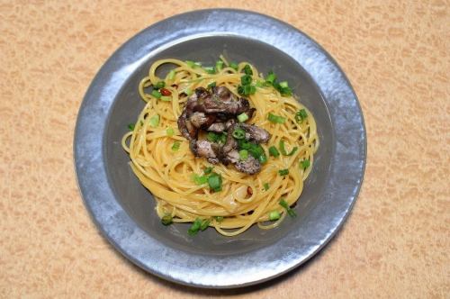 炭焼きペペロンチーノ