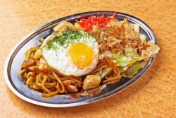 鶏はらみ焼きそば