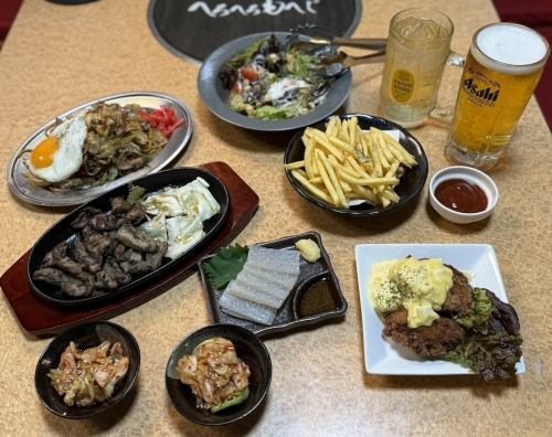 飲み放題付きコースも