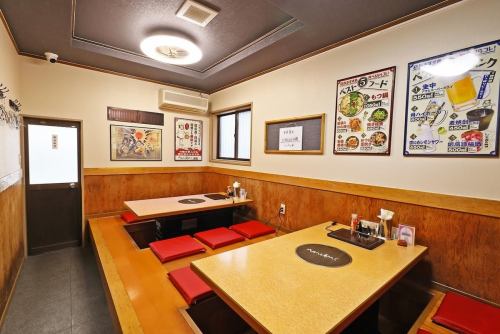 少人数から楽しめる空間