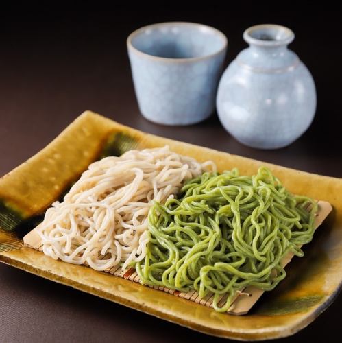 二色せいろ(抹茶切りせいろ・せいろ)