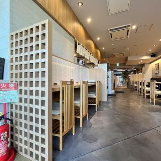 一人でゆっくり水炊きを楽しめます