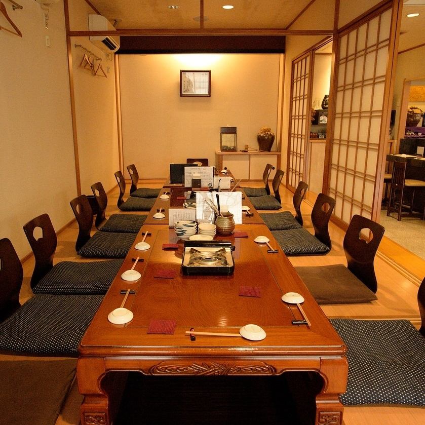 Calm atmosphere◎Please use it for entertaining or company banquets!