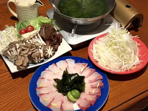 シークヮーサー香るぶりしゃぶ