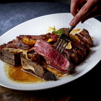 【Manhattan】サラダ、国産黒毛和牛フィレなど6品