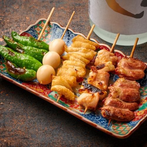 串おまかせ5点盛り