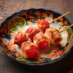 Tomato meat roll
