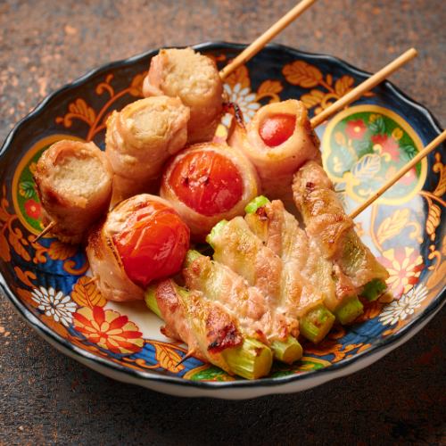 肉巻き3種