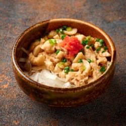 Chicken skin ponzu