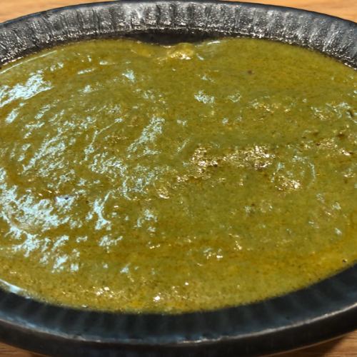 ほうれん草チキンカレー