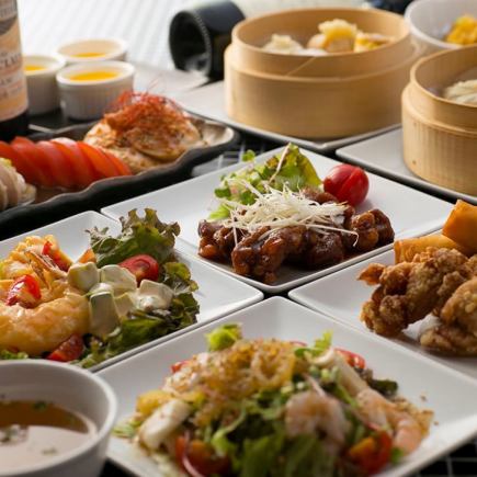 [Total of 9 dishes] Choose your main dish & enjoy the generous portions! "3,818 yen course"