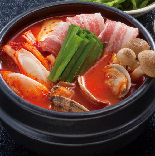 Seafood sundubu jjigae <for 2-3 people>