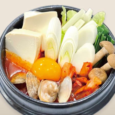 純豆腐チゲ＜2人前＞