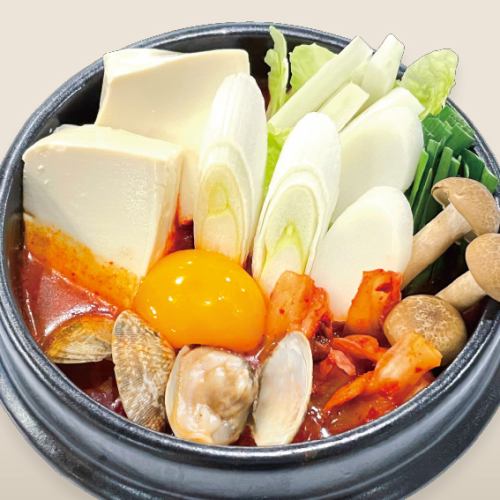 純豆腐チゲ＜2人前＞
