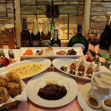 豪華にドイツを楽しむ【バイエルンコース】お食事のみのプラン