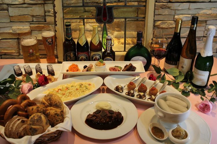 豪華にドイツを楽しむ【バイエルンコース】お食事のみのプラン