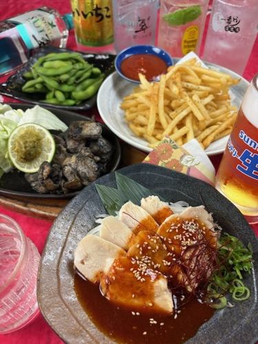 2次会コース2000円【4品】