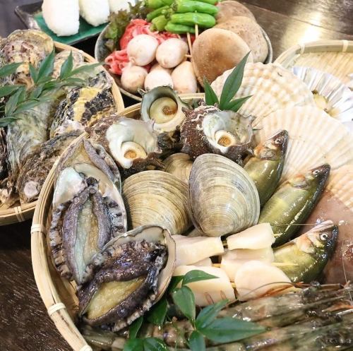 食材に妥協なし!お得な海鮮セットもご用意!