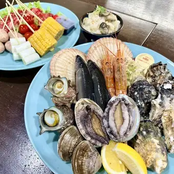 80%が選ぶコース　豪華あわび付き 海鮮セット 5000円（税込）