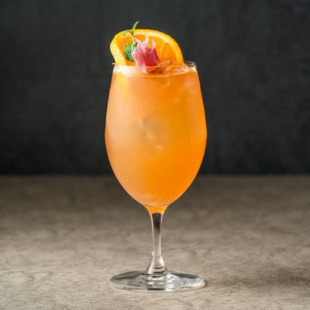 アールグレイブラッドオレンジスパークリング