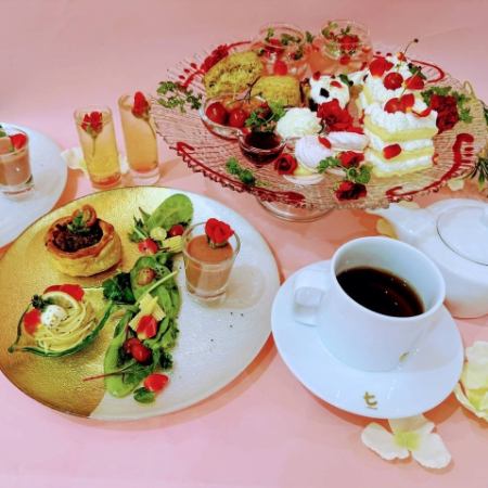 【6月末までの限定】さくらんぼアフタヌーンティー5500円(税込)