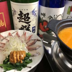 Sea urchin shabu