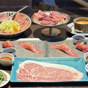 京都焼肉enenが誇る、黒毛和牛を堪能いただける大人気創作焼肉コース