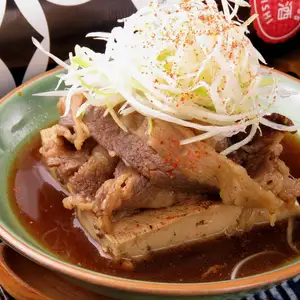 過去一の肉と豆腐