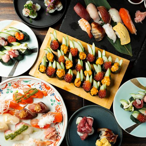 寿司食べ放題5000→3980円