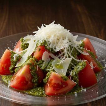 トマトバジルのカプレーゼ風