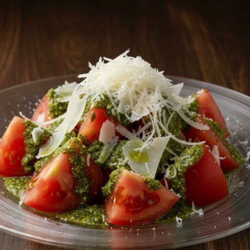 トマトバジルのカプレーゼ風