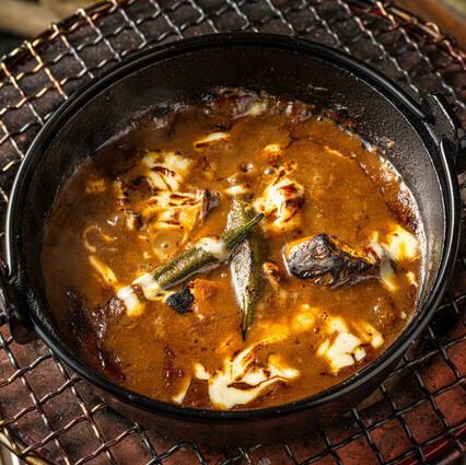 【裏名物！】炎の炭焼き羊カレー