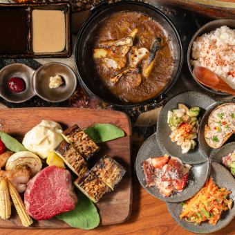 【넷 예약 한정】「국산 양의 능숙 코스」5,060엔