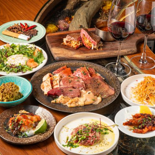 厳選された国産和牛のこだわりのスパイス焼肉♪