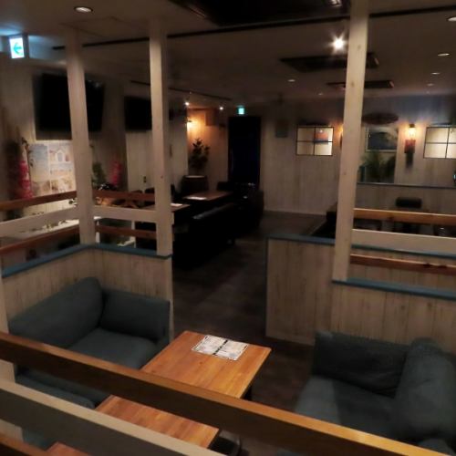 半個室空間もあり☆