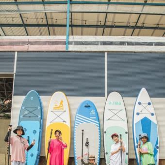 《5/1～》【SUP】ライフジャケット、シャワー室、場所利用込み★60分3500円［延長30分500円］