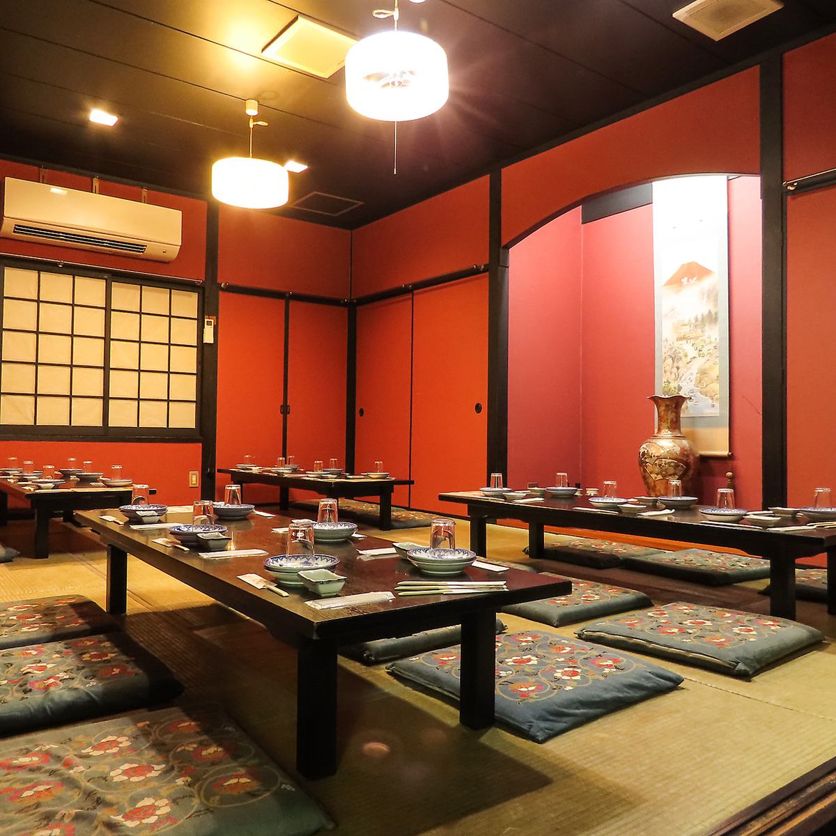 大人数迄多種多様な用途で利用可能な個室をご用意！