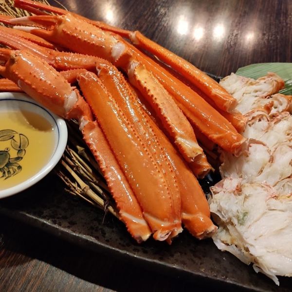 Huh? That's a lie, right?? [Great gift] Boiled snow crab (1 whole shoulder) 528 yen!!!