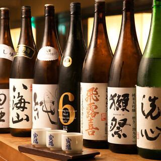 【入手困難】全国から取り揃えたこだわりプレミアム日本酒・地酒をご堪能ください。