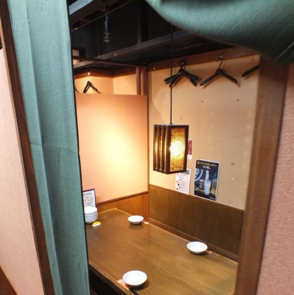 The inside view is also renewed.With more partitions, you can enjoy your meal in a safe and secure private room.
