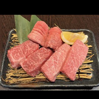 本日の厚切り3点盛り