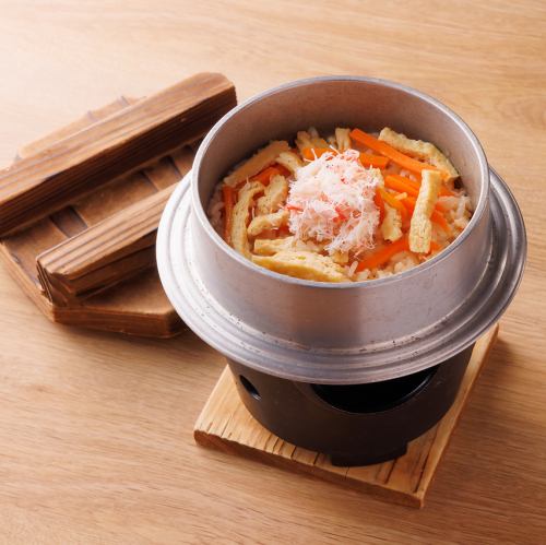 かに釜飯